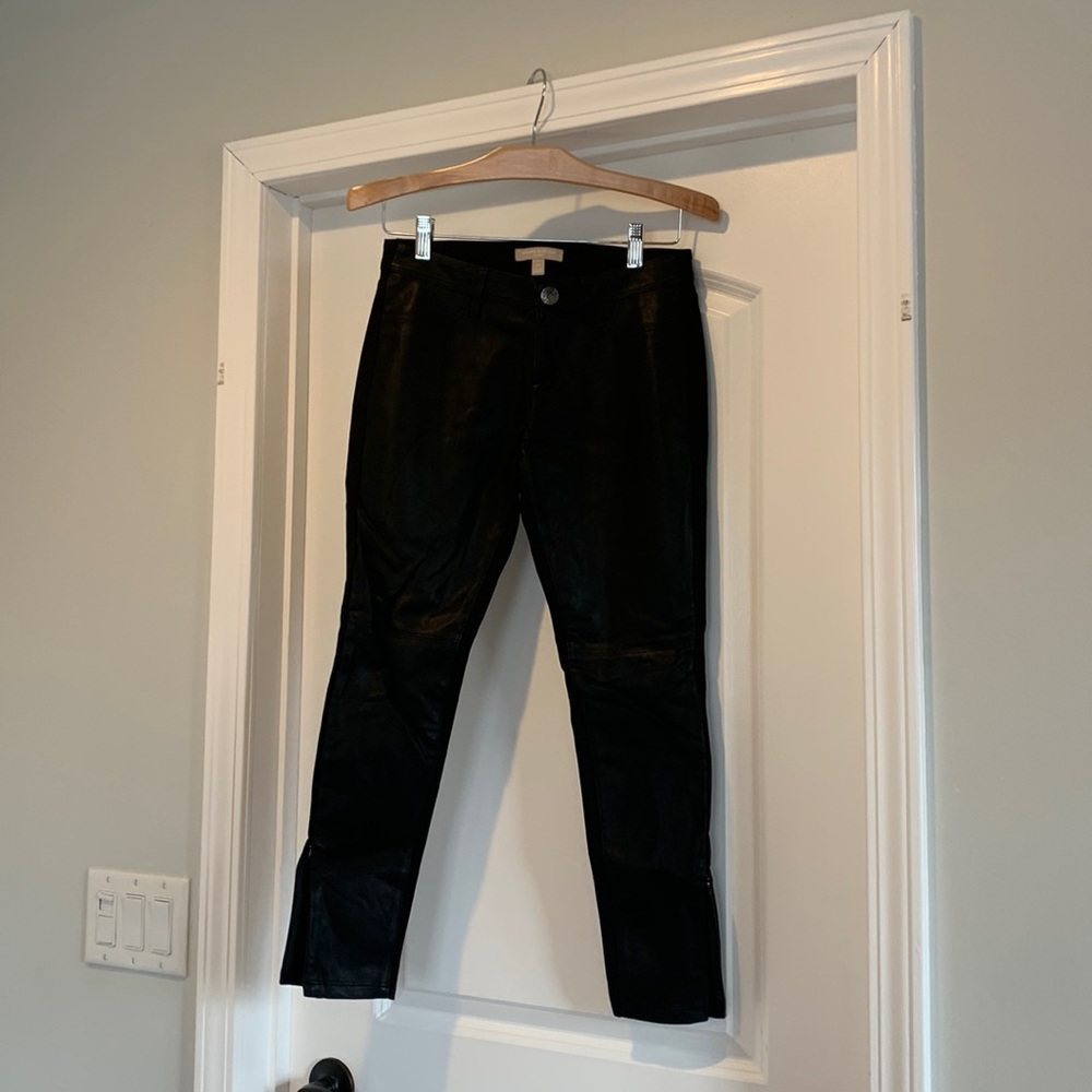 Banana Republic faux leather pants